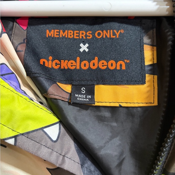 Members Only Nickelodeon Rugrats Puffer Jacket Size Small - Picture 2 of 8